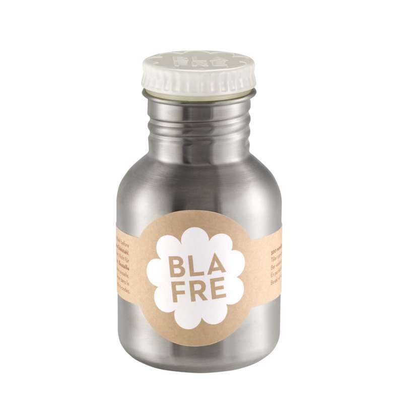 Blafre Steel Drinking Bottle - 300 ml - White