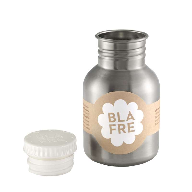 Blafre Steel Drinking Bottle - 300 ml - White