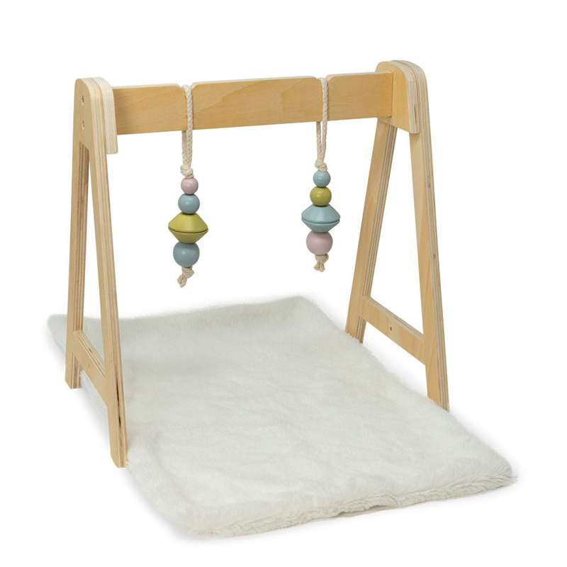 Astrup Activity Stand for Dolls - with Toys and Soft Blanket