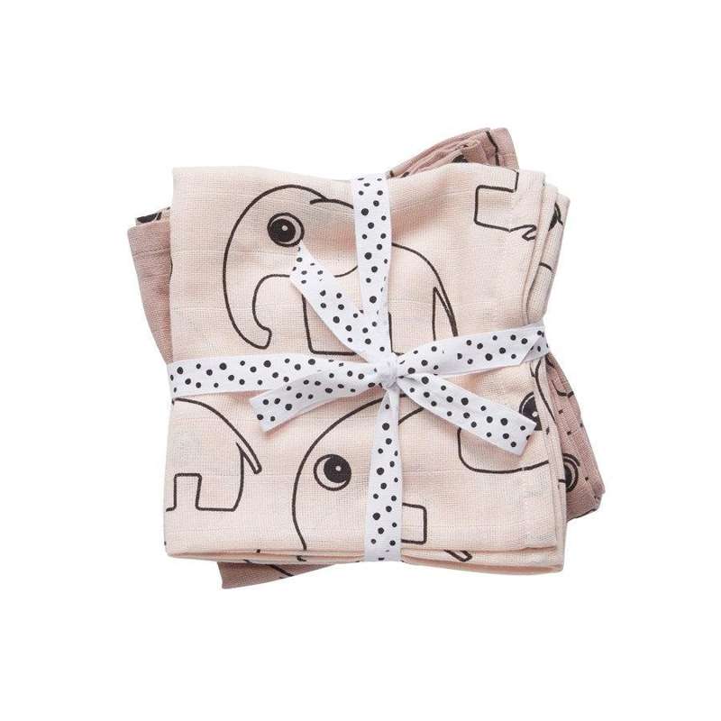 Done by Deer Swaddle 2-pack Contour - Powder