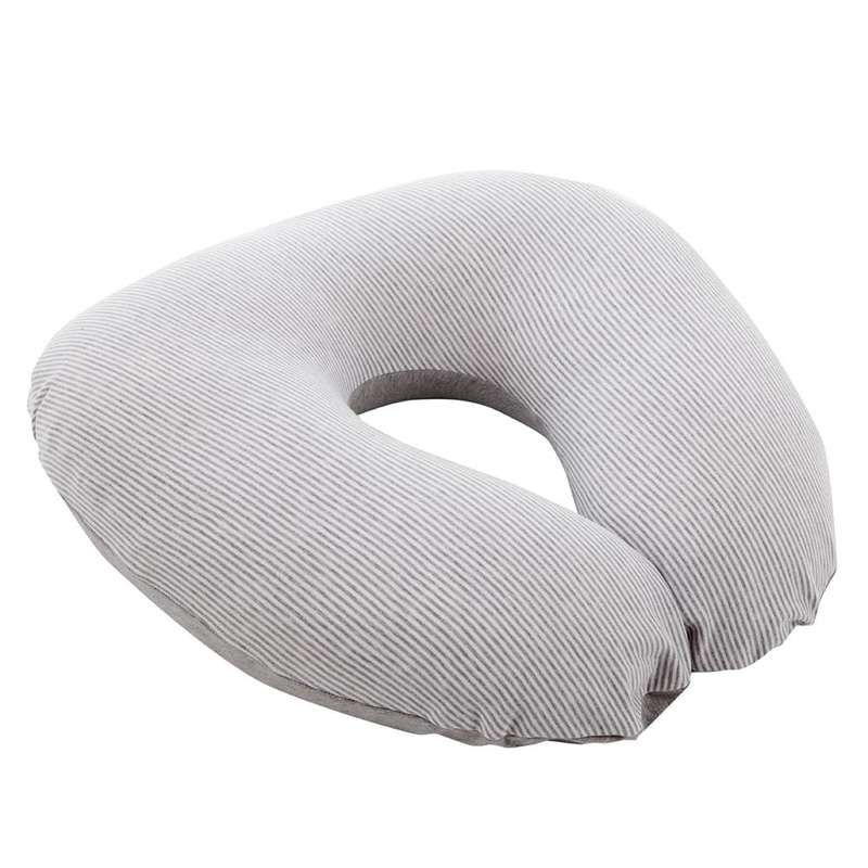 Doomoo Nursing Pillow 50x48x14 cm - Striped gray
