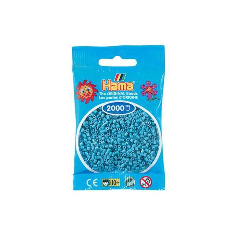 HAMA Mini Beads - 2000 pcs. - Turquoise (501-31)