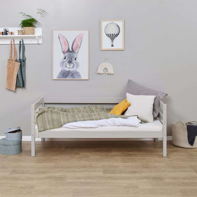 Hoppekids ECO Comfort Junior bed 70x160 - Dove grey