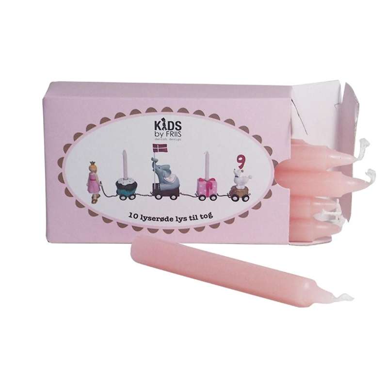Kids by Friis Birthday Candle for Train - Pink