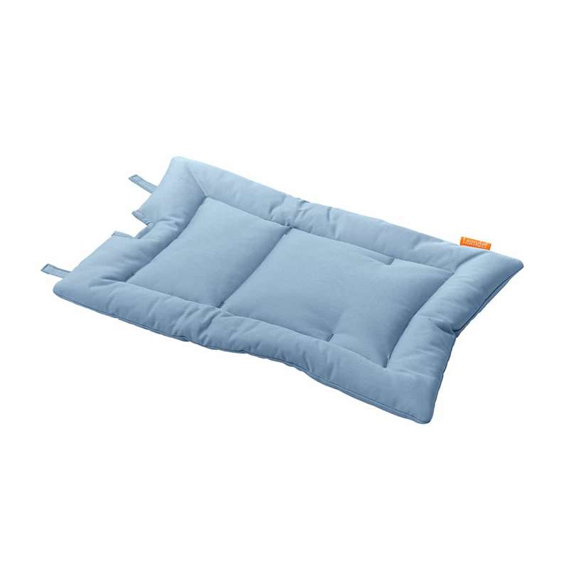 Leander Cushion for Classic Highchair - Organic - Dusty Blue