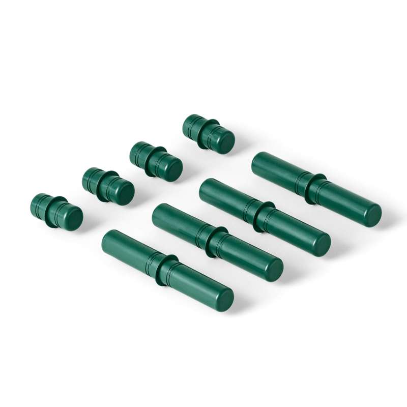 MODU 8 x Connector Pegs - Forest Green
