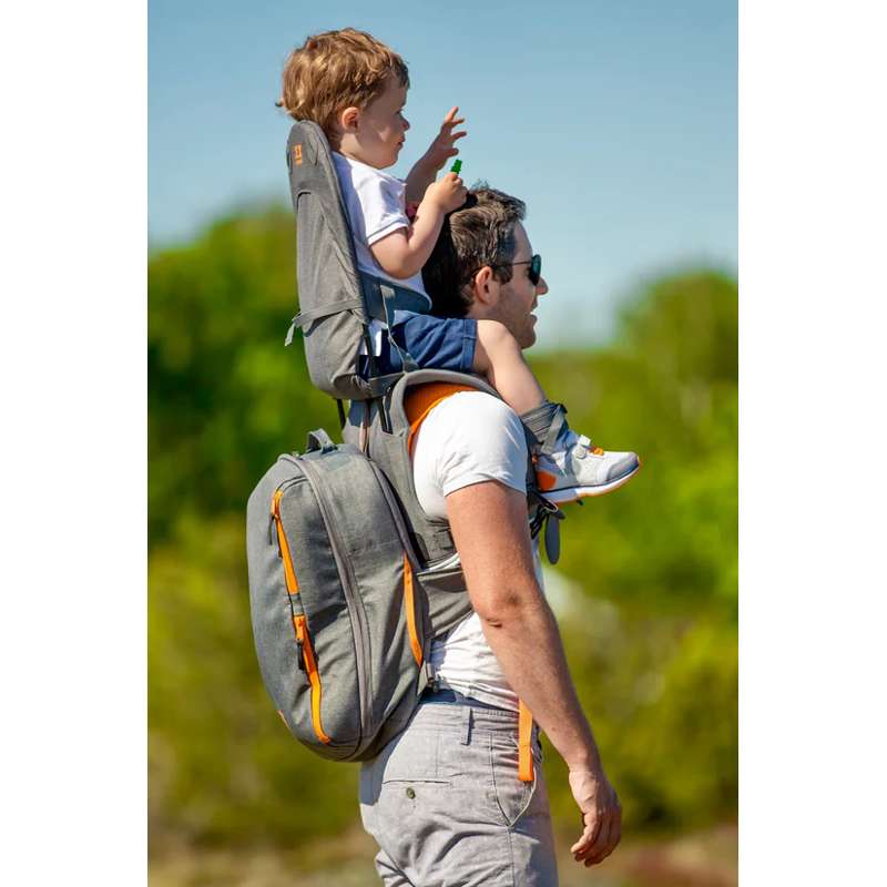MiniMeis Backpack for G4 Baby Carrier - Grey/Orange