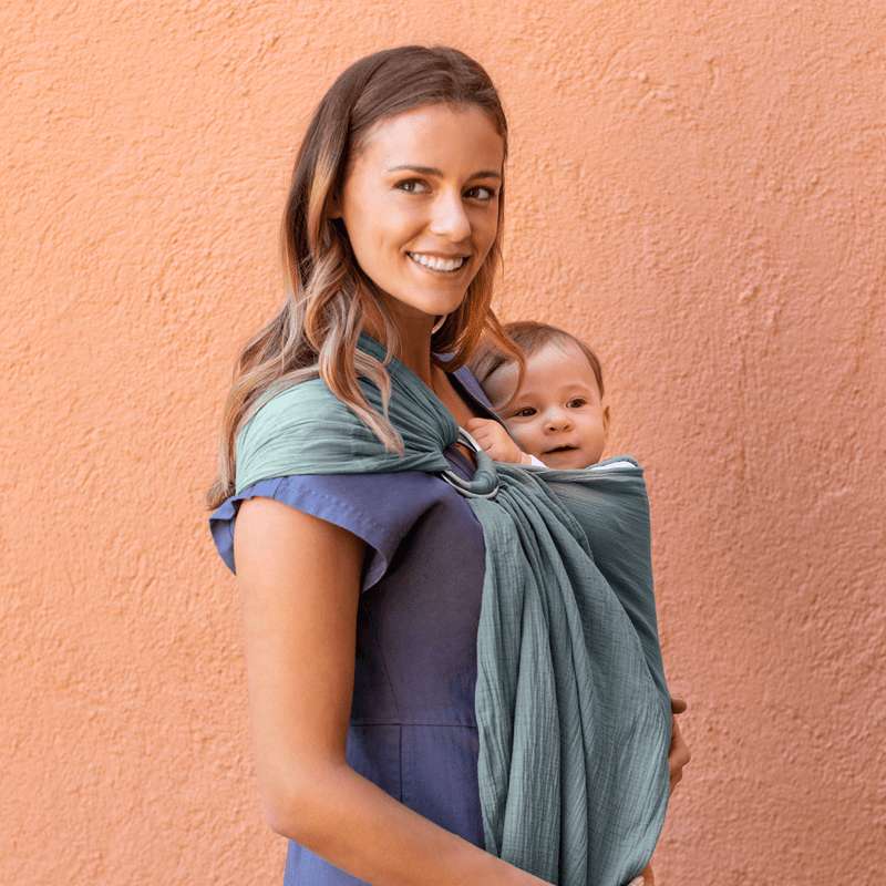 Moby Ring Sling 100% Cotton - Fern