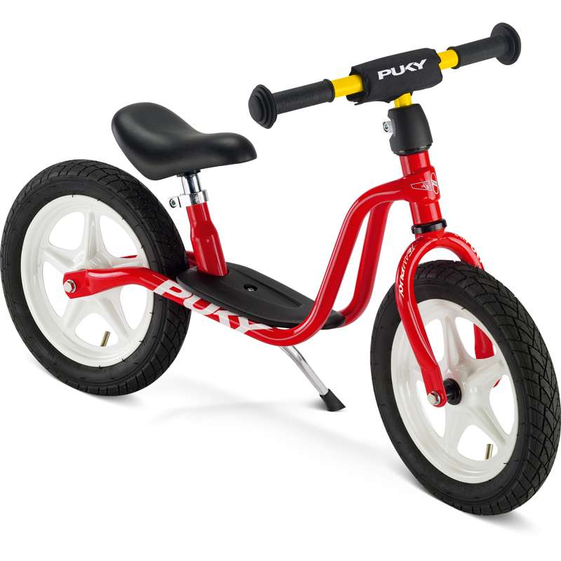 PUKY LR 1 L - Two-wheeled Balance Bike with Kickstand - Red