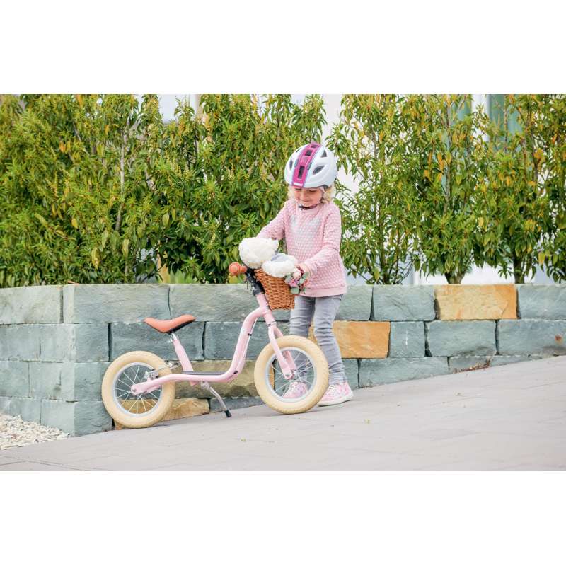 PUKY LR XL BR CLASSIC - Two-wheeled Running Bike with Accessories - Retro Pink