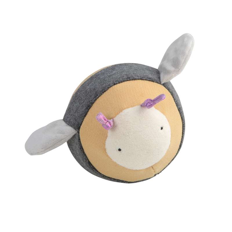 Fabric ball with bell, Billy the bee