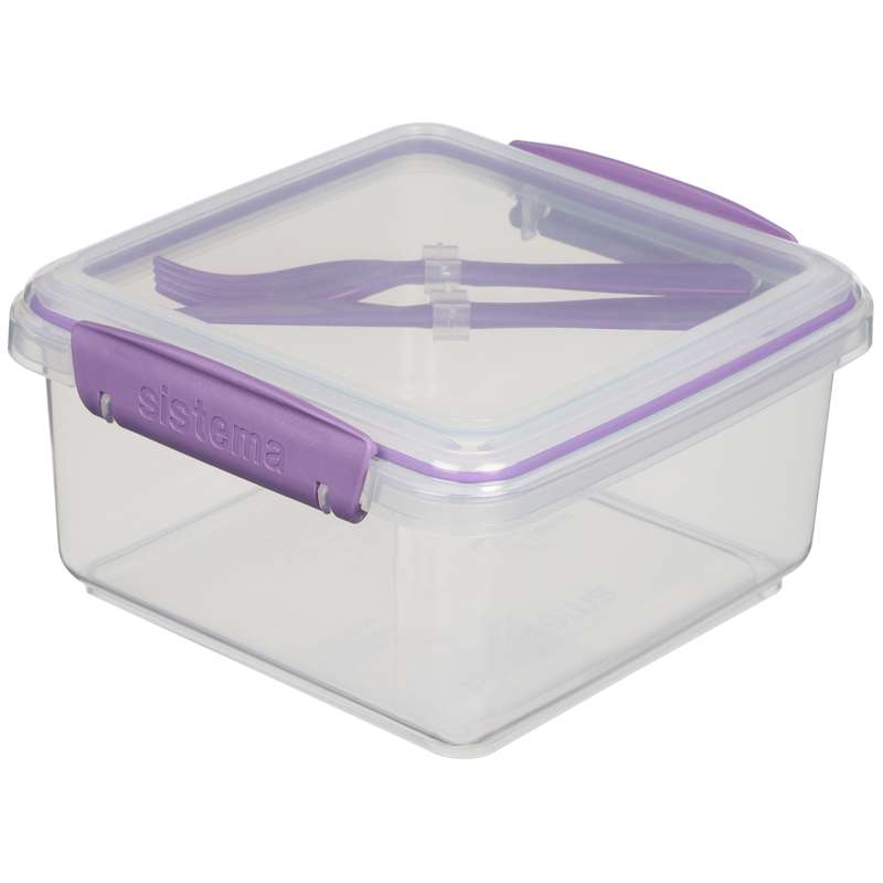 Food Storage Container System - Lunch Plus To Go - 1.2 L - Misty Purple