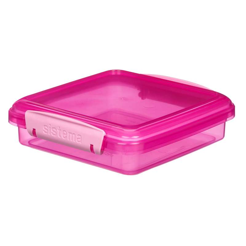 Sistema Lunchbox - Sandwich Box - 450 ml - Pink