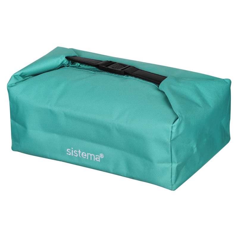 Sistema Bento Lunch Bag To Go Cooler Bag - Minty Teal