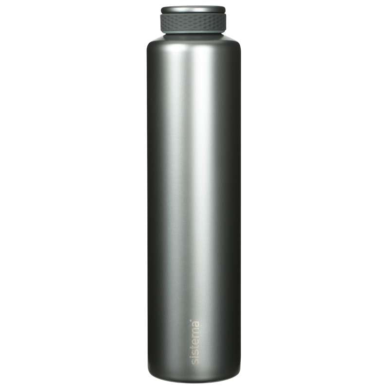 Sistema Water Bottle - Stainless Steel - 600 ml - Gray