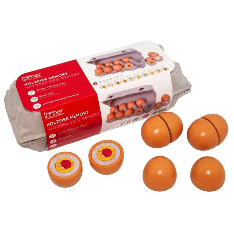 Tanner Eggs in Tray - Memory Game
