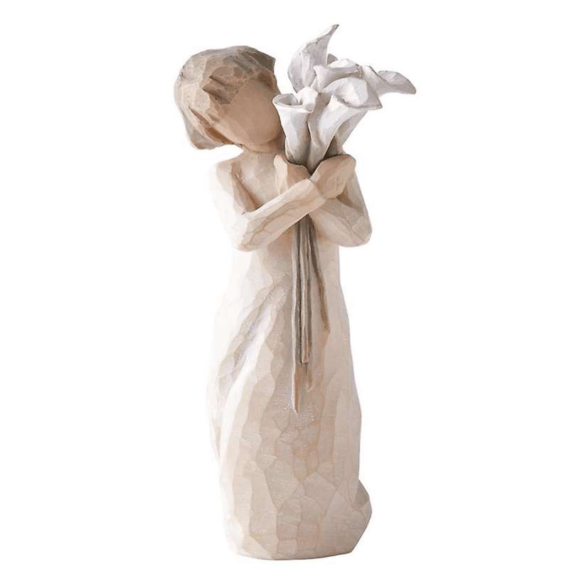Willow Tree Beautiful Wishes figurine (girl with lilies)