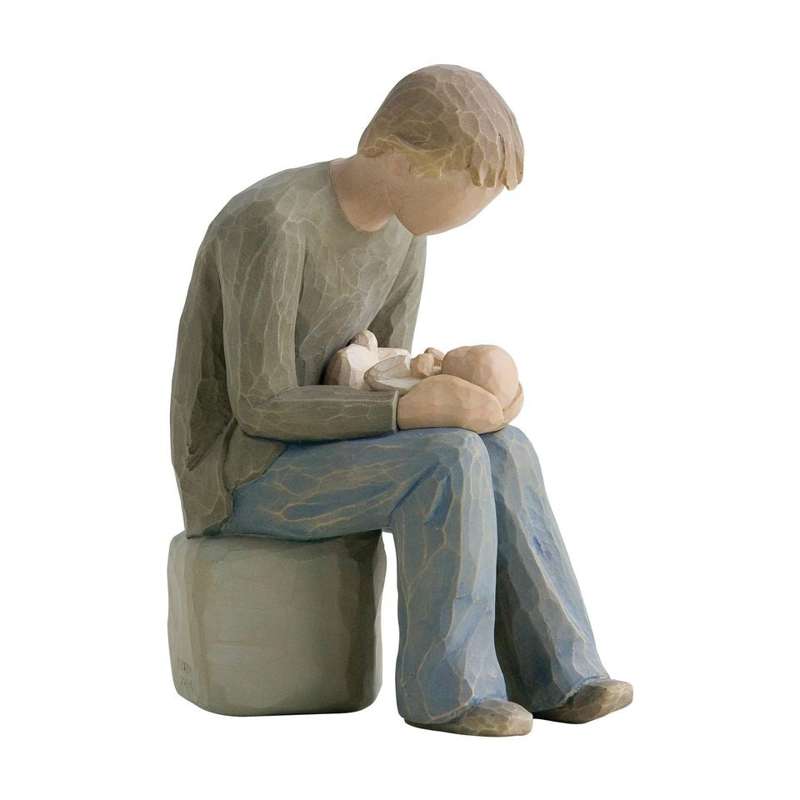 Willow Tree New Dad figurine (father with infant)
